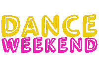 Weekend Dancing Sticker by All Things Studio