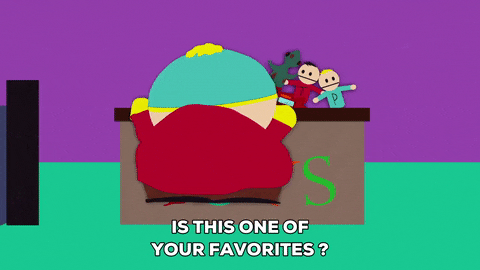 wondering eric cartman GIF by South Park 