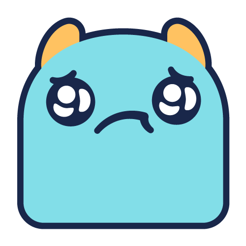 Sad Yeti Sticker
