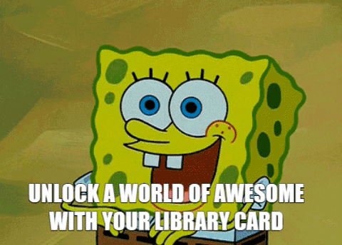 KitchenerPublicLibrary giphygifmaker reading library booklover GIF