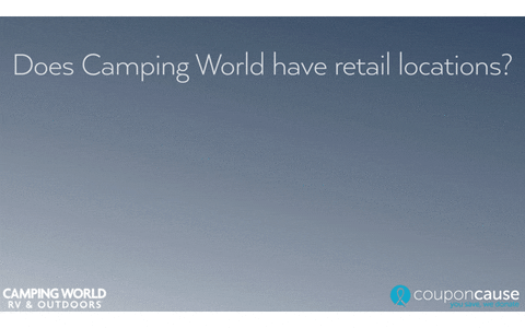 Camping World Faq GIF by Coupon Cause