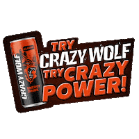 Energy Crazywolf Sticker by Kaufland Slovensko