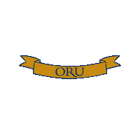 Golden Eagles Oru Sticker by Oral Roberts University