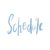 Schedule Sticker by CHILL'UNIQUE