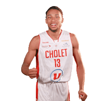 Sport Celebrating Sticker by Cholet Basket