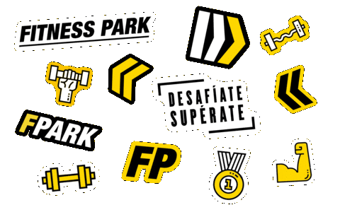 Sticker Superar Sticker by Fitness Park Spain