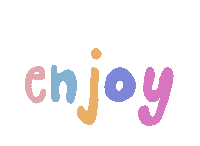 Enjoy Colour Sticker