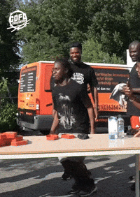 gdflbrassband hot excited jump joy GIF