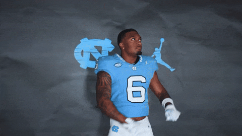 University Of North Carolina Football GIF by UNC Tar Heels