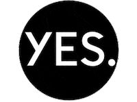 Snow Yes Sticker by YES. Snowboards