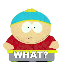 Eric Cartman What Sticker by South Park