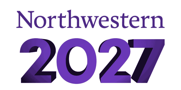 Class Of 2027 Sticker by Northwestern University