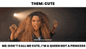 Princess Gif Of The Day GIF by Kwanza Jones