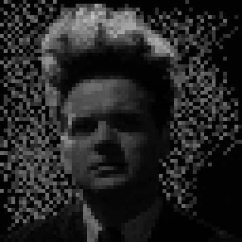David Lynch Pixel Art GIF