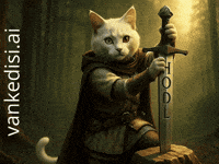 King Arthur Cat GIF by vankedisi