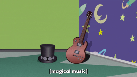 guitar hat GIF by South Park 