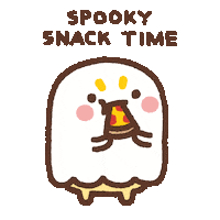 Hungry Trick Or Treat Sticker by Simian Reflux