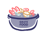 Banana Bowl Sticker by Gratefood Co.