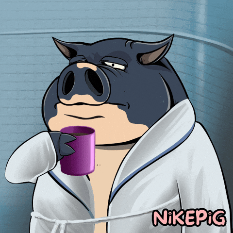 Good Morning Coffee GIF by Nikepig