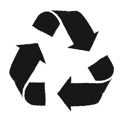 Plant-Based Arrow Sticker by Kindly Made