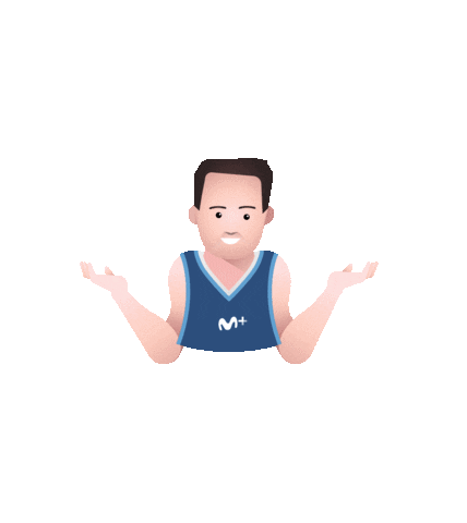 antoni daimiel shrug Sticker by Movistar+