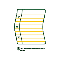 Back To School Logo Sticker by Colorado State University Online
