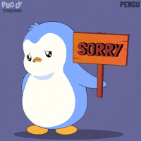 Sorry Forgive Me GIF by Pudgy Penguins