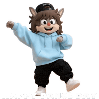 Happy Hip Hop Sticker