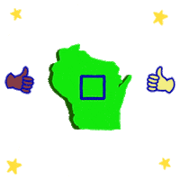 Election 2020 Milwaukee Sticker by Creative Courage