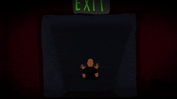 scared get out GIF by Story Time with Fat Jew