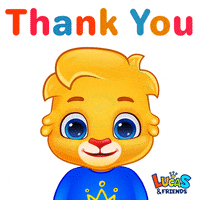 Thank U GIF by Lucas and Friends by RV AppStudios
