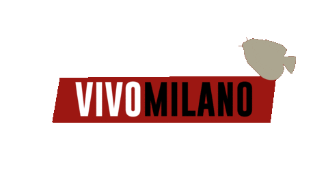 milan solodavivo Sticker by VIVO - dal mare alla padella