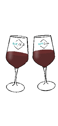 Cheers Drinking Sticker by BIT Club