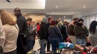 Passengers Face Long Delays at Airport