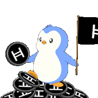 Crypto Penguin Sticker by Pudgy Penguins