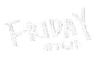 Friday Monday Sticker