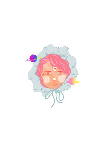 isasinbela giphyupload art girl cartoon Sticker