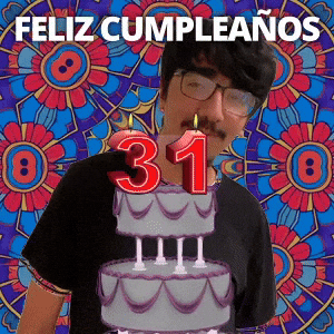 ¡Feliz 31.º cumpleaños!