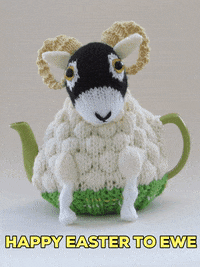 Easter Sheep GIF by TeaCosyFolk