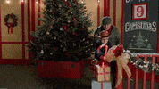 Christmas Tree GIF by Hallmark Mystery