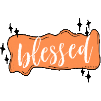 Blessed Sticker by Ghow