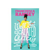 franchesca ramsey book Sticker by chescaleigh