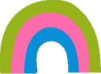 Rainbow Love Sticker by Hey Tiger