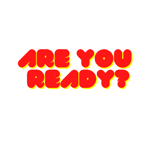 Are You Ready Sticker by AdvertiserTeam