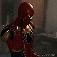 morphin meme sunglasses cooking spiderman GIF