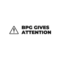Attention Bpg Sticker by Business Plane Network