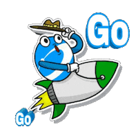 Happy Lets Go Sticker by Nexus