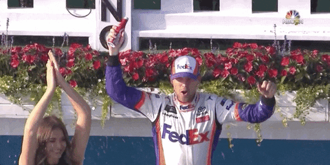 Happy Coca Cola GIF by NASCAR