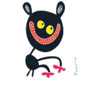 Happy Street Art Sticker