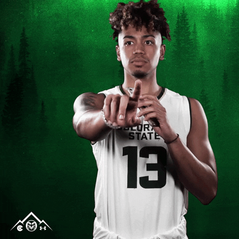 csu rams basketball GIF by Colorado State Rams
